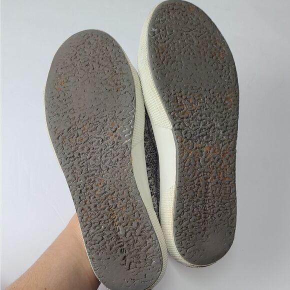 Superga Snakeskin Leather Fashion Sneakers Size 9.5 - Picture 7 of 8
